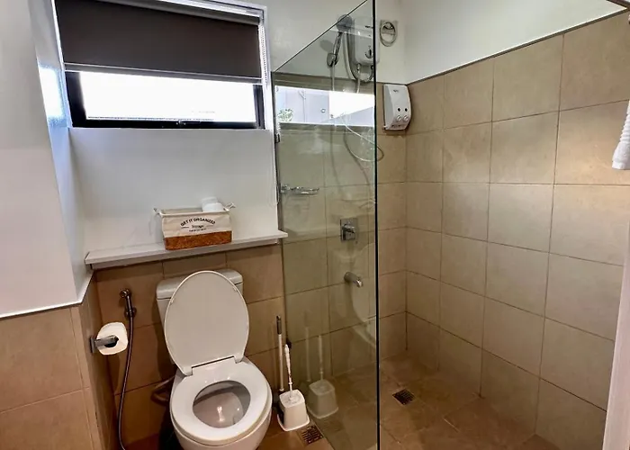 아파트 Living,the Persimmon Double Beds 4pax